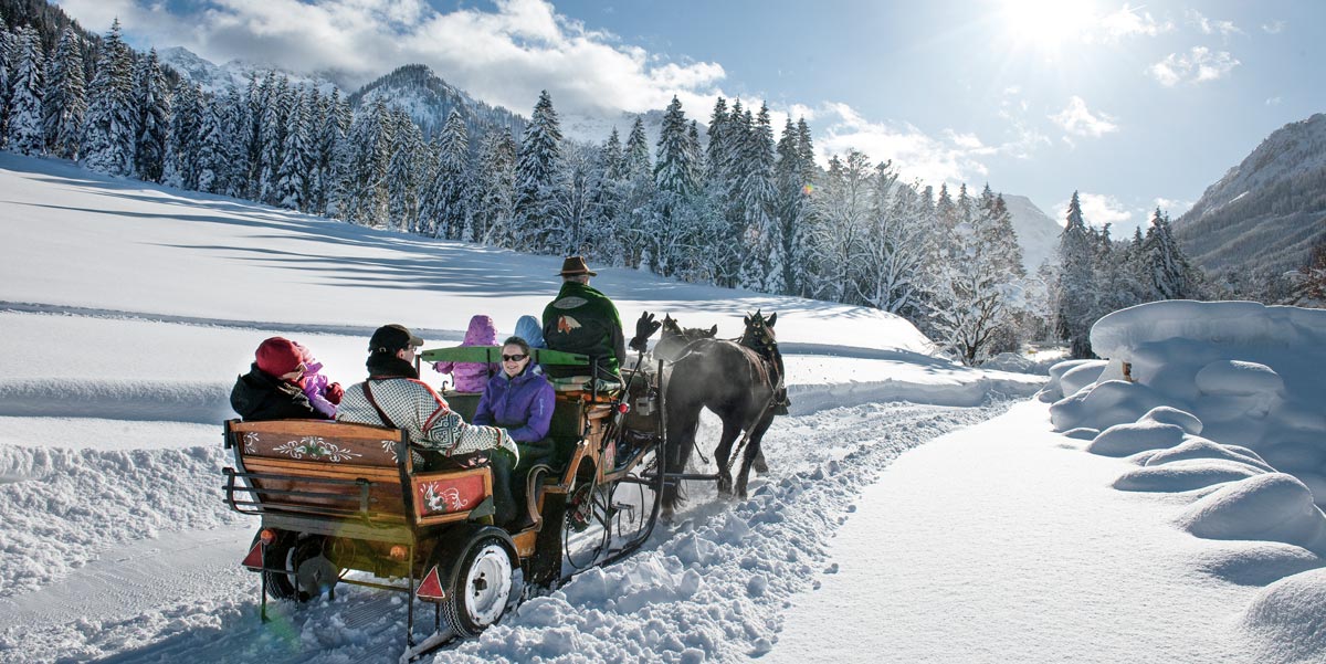 pferdeschlitten-winterurlaub-wagrain-snow-space-salzburg-1 Pferdeschlitten - Winter- & Skiurlaub in Wagrain, Ski amadé